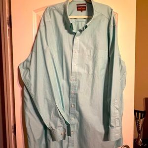 Mens 100% Cotton Big & Tall Oak Hill Dress Shirt 4XLT